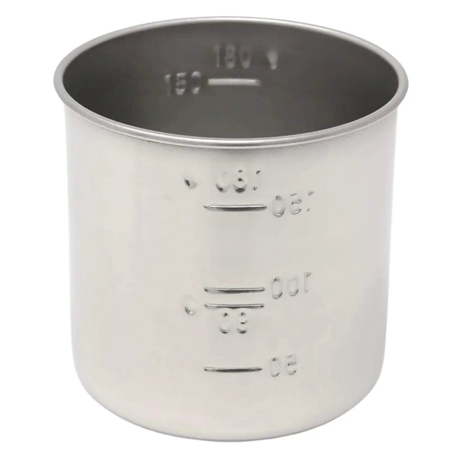 Daiso Japanese Rice Measuring Cup(180cc = 1 Gou Cup) Stainless Steel:  04589949074564: All: DealOz.com