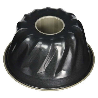Shimotori Black Figure Steel Kugelhopf Bundt Cake Pan
