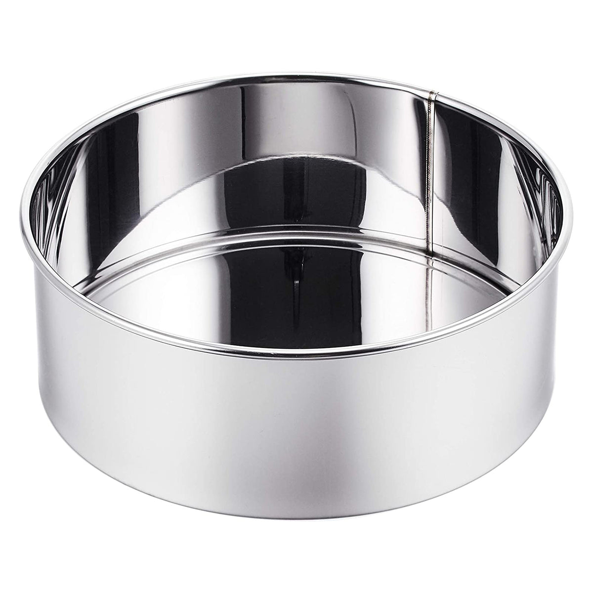 SHIMOTORI Stainless steel Round Cake Pan with Removable Bottom