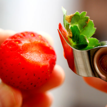 Shinkousha Stainless Steel Strawberry Huller