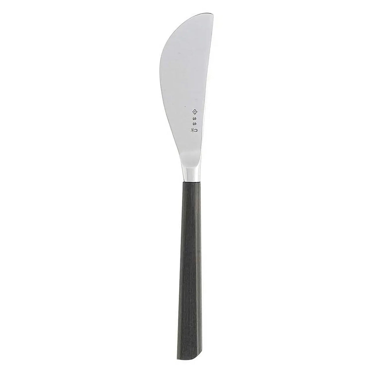 Sori Yanagi Black Handle Butter Knife 16.8cm