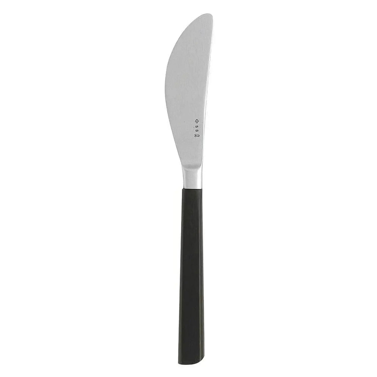 Sori Yanagi Black Handle Dessert Knife 21.5cm