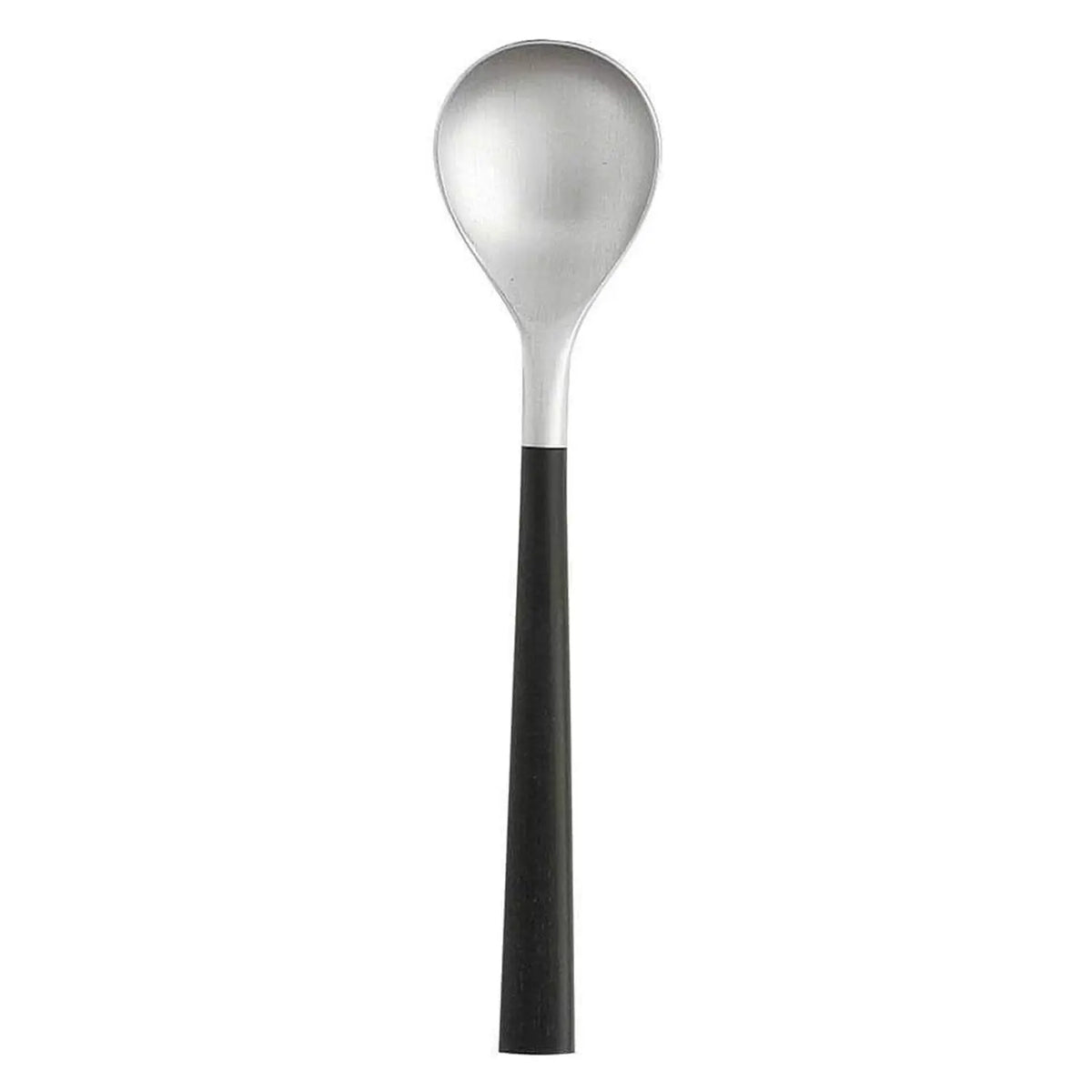 Sori Yanagi Black Handle Dessert Spoon 18cm