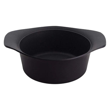 Sori Yanagi Cast Iron Induction Deep Casserole 22cm with Stainless Steel Lid