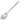 Sori Yanagi Stainless Steel Grapefruit Spoon 16cm