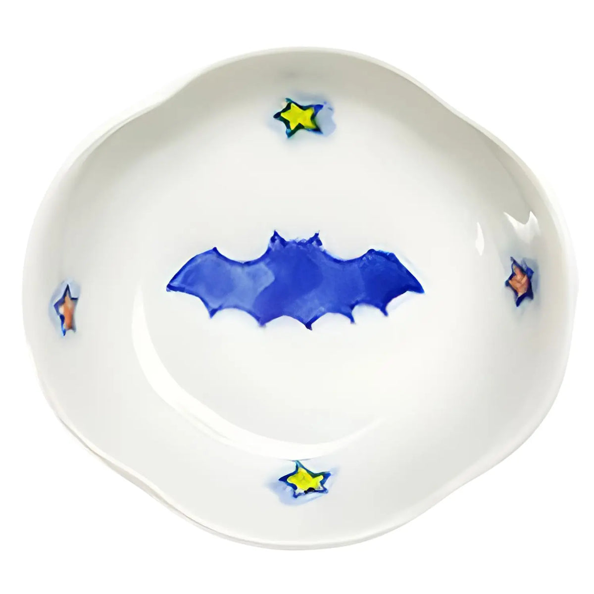 Soukyu Porcelain Lucky Charm Koduke Tiny Bowl Bat