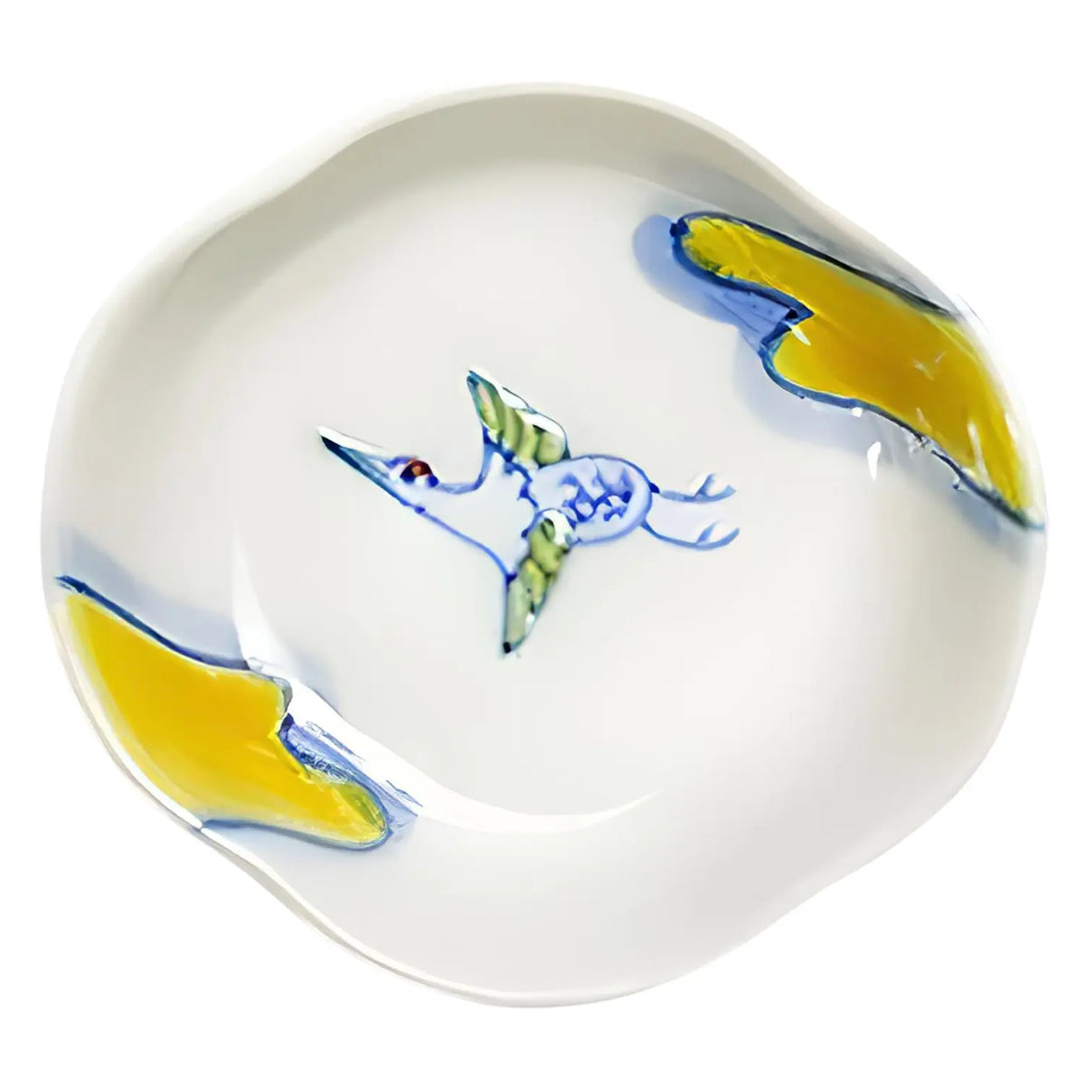 Soukyu Porcelain Lucky Charm Koduke Tiny Bowl Crane