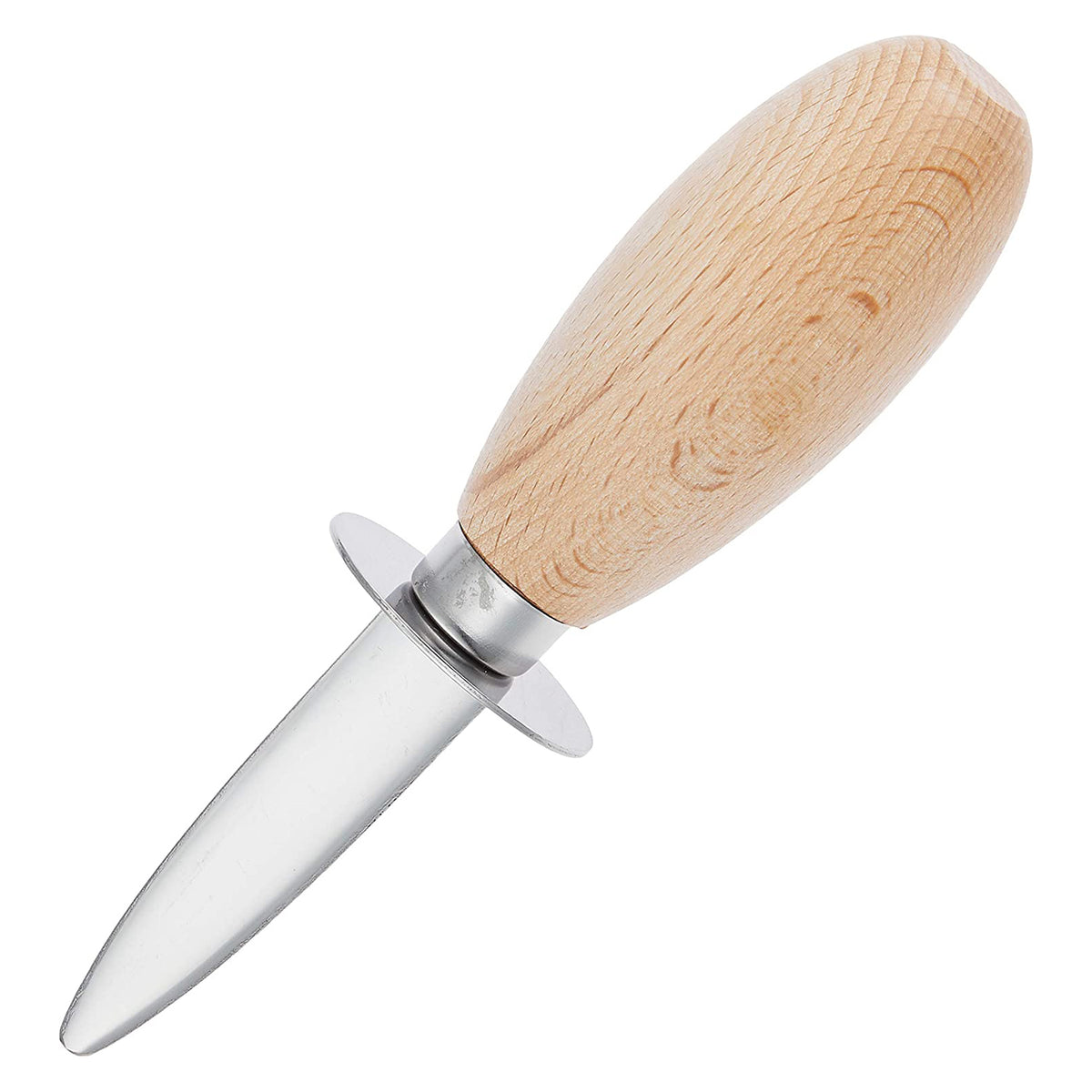 Wood Oyster Brush With Oyster Shucking Knife Kit For Kitchen