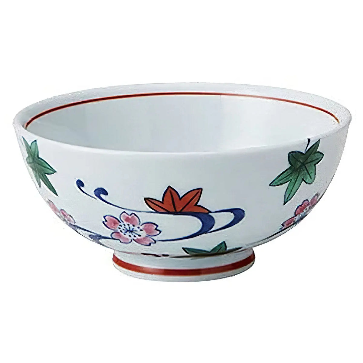 TKG Mino Ware Porcelain Tempered Rice Bowl Ryusui 11.5cm
