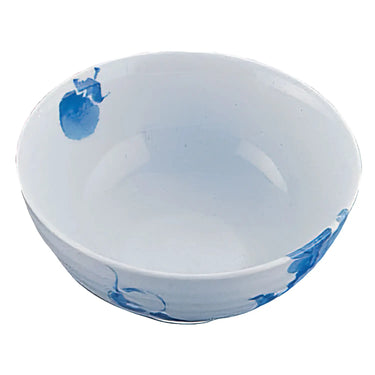 TKG Mino Ware Porcelain Tempered Rice Bowl Sometsuke-Kaburae 11.5cm