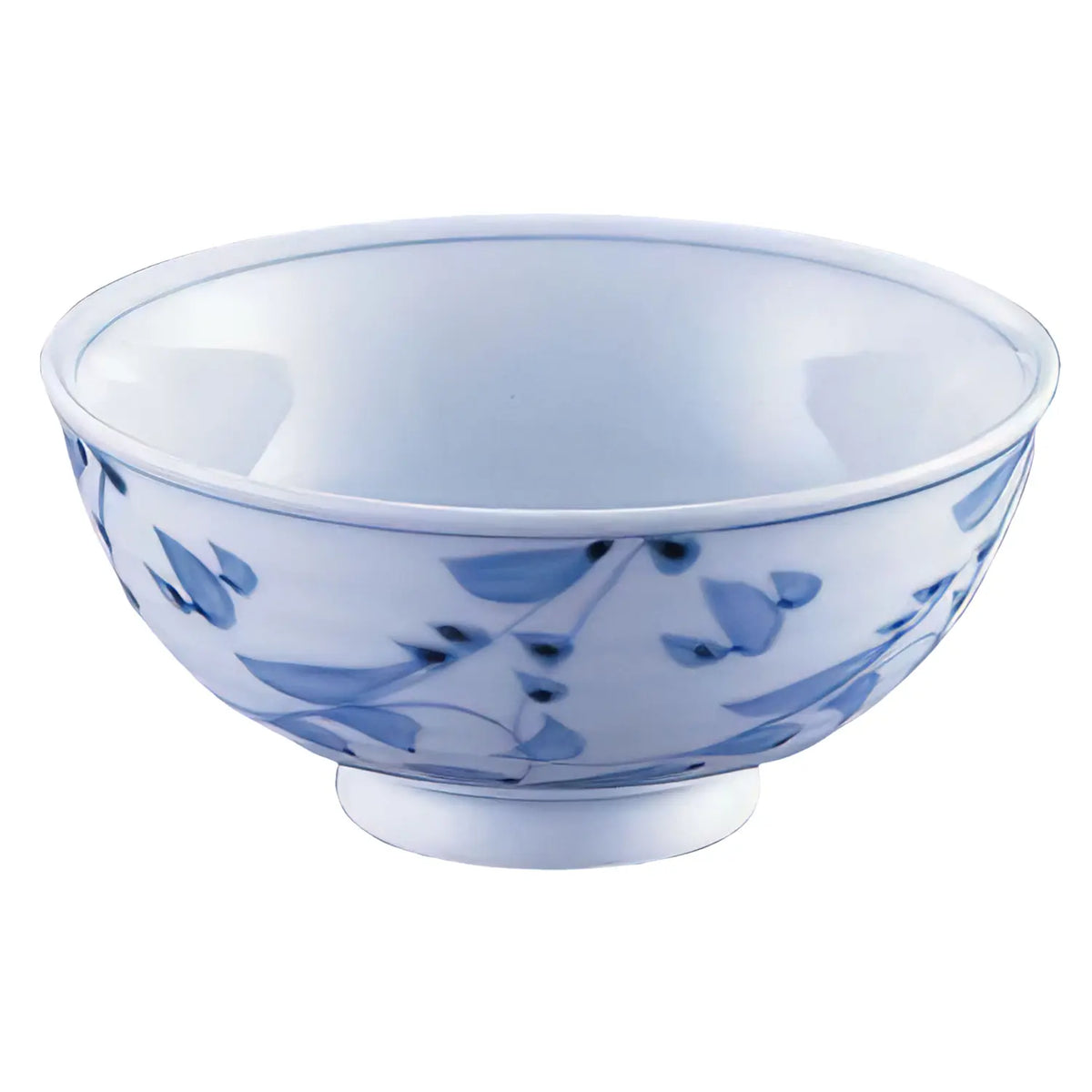 TKG Mino Ware Porcelain Tempered Rice Bowl Sometsuke-karakusa 11.5cm