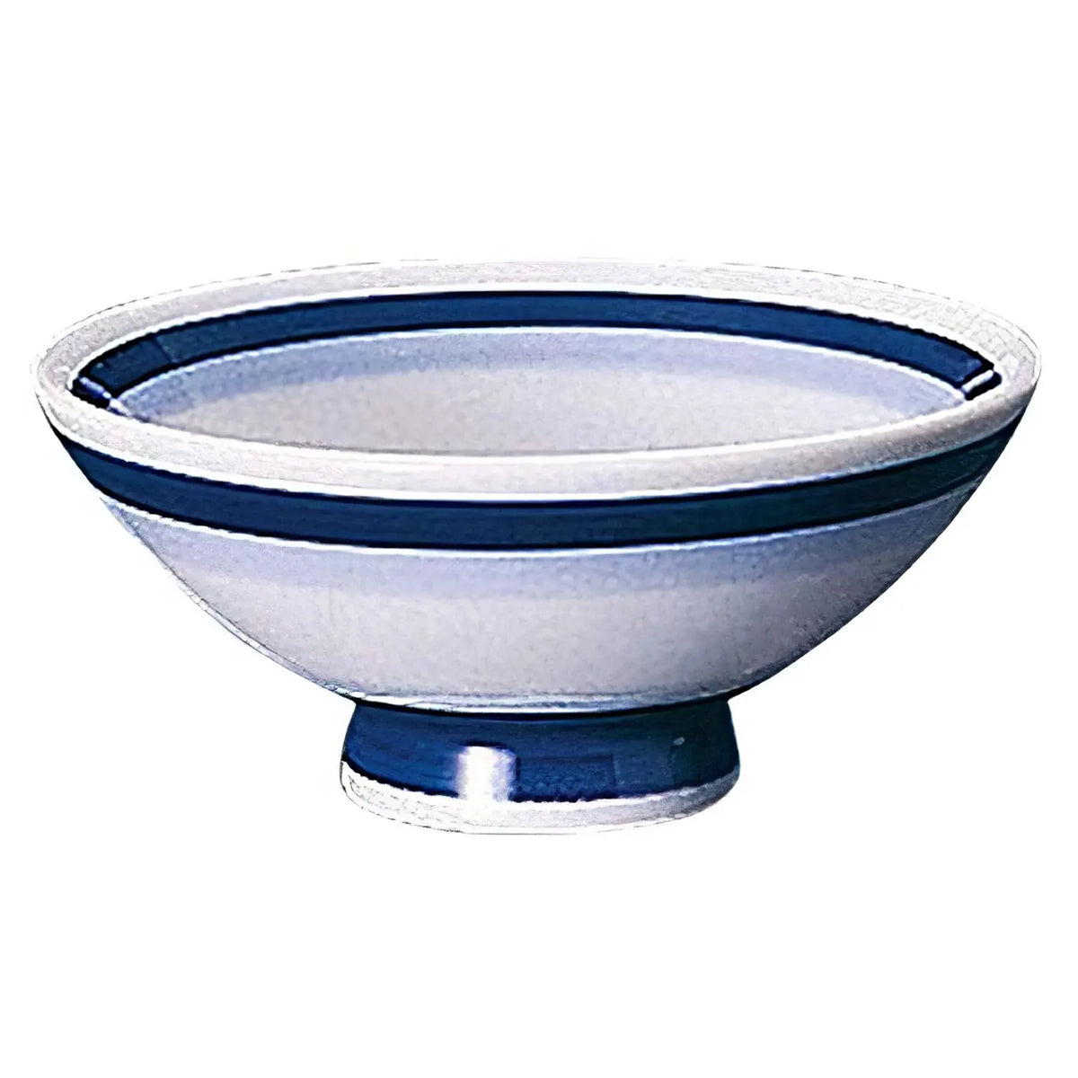 TKG Seto Ware Ceramic Rice Bowl Gosuobi 12.5cm