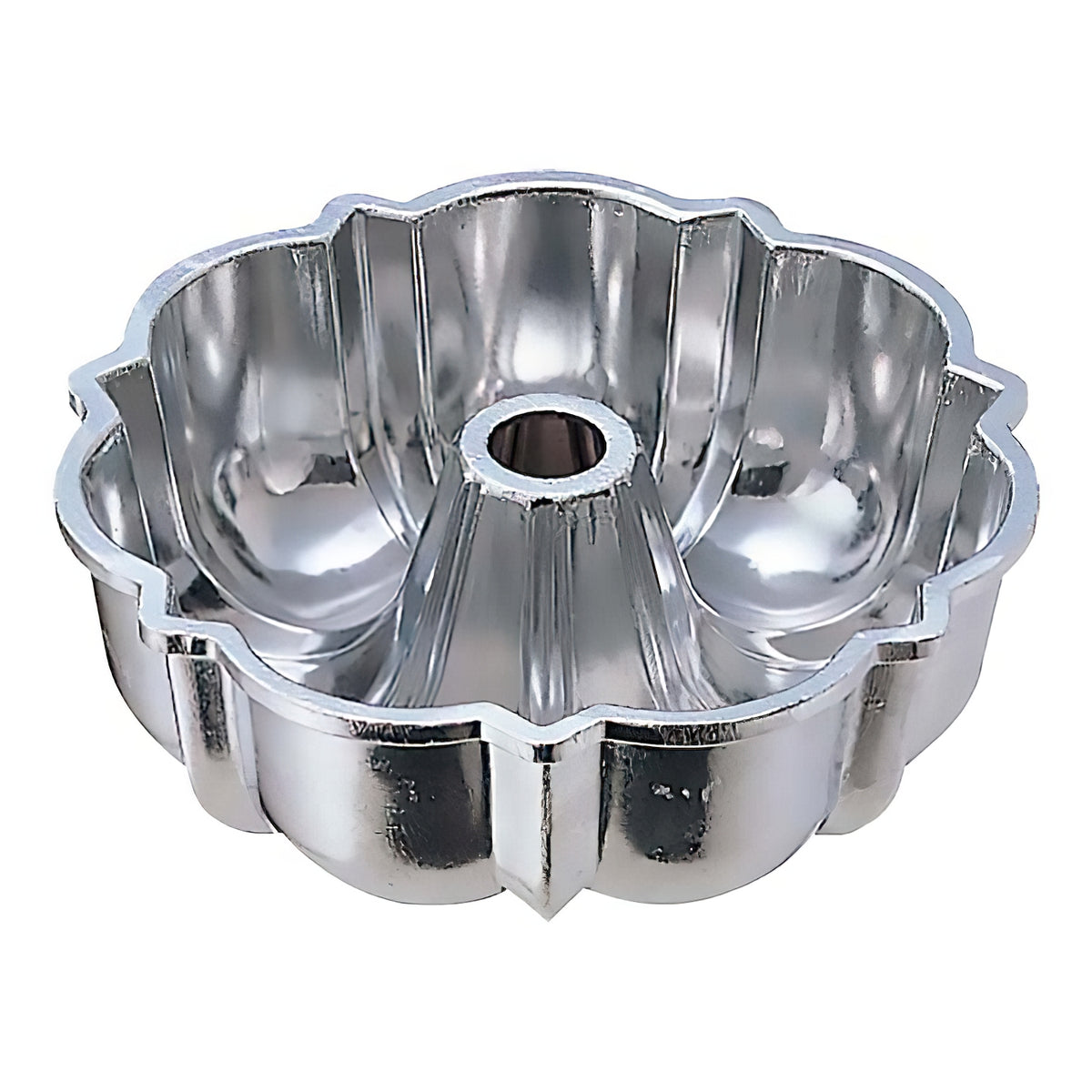 Tigercrown Die-Cast Aluminum Pudding-Shaped Cake Pan