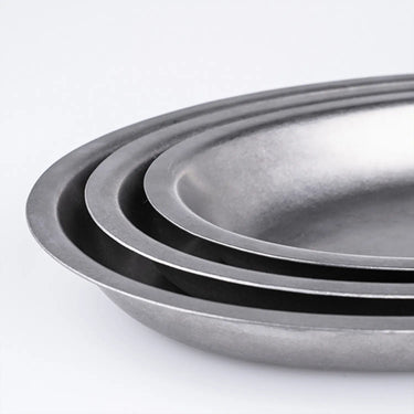 Aoyoshi Vintage Stainless Steel Oval Bowl