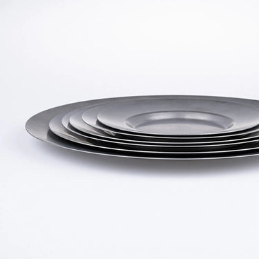 Aoyoshi Vintage Stainless Steel Round Plate
