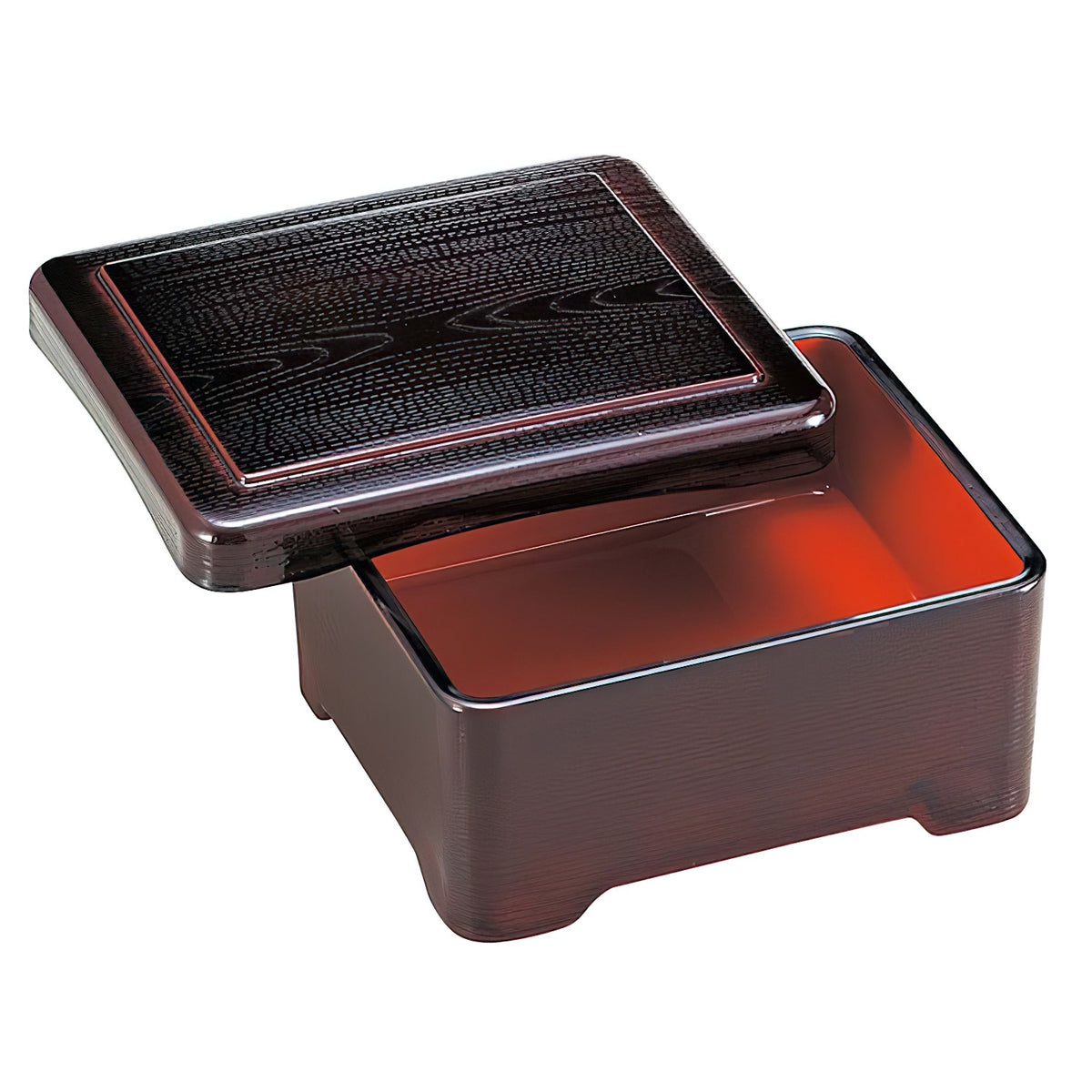 Wakaizumi Shikki Heat Resistant ABS Resin Donju Jubako Box