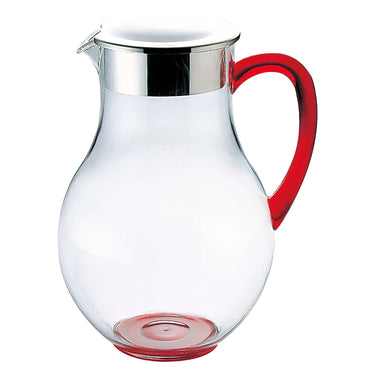 Yukiwa Plastic Water Pitcher with Lid 2.2L