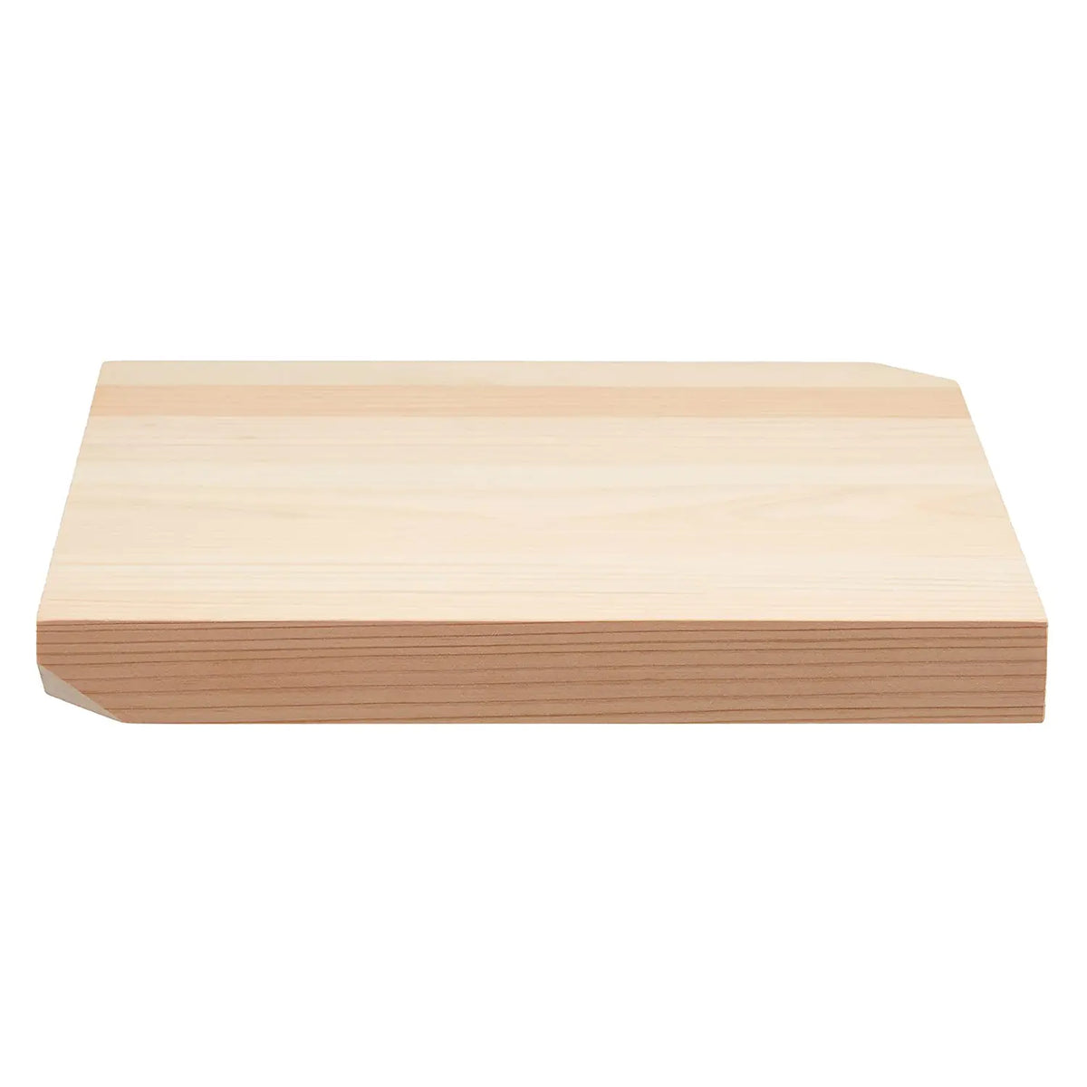 Yamacoh Kiso Hinoki Cypress Wooden Cutting Board with a Wooden Box