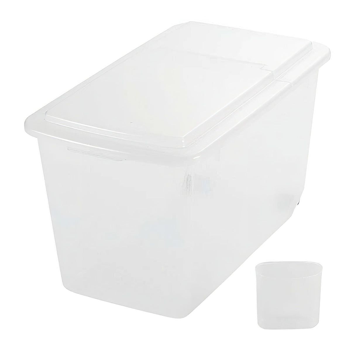 Yamaken Kougyou Polypropylene Rice Storage Container - Globalkitchen Japan