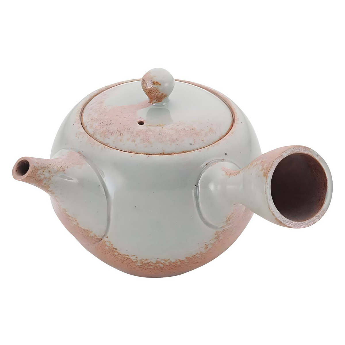 Yamakiikai Porcelain Kyusu Teapot with Tea Strainer