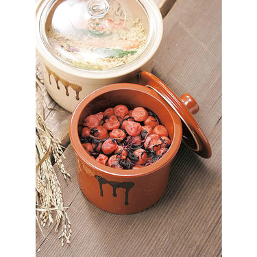 Yamakiikai Pottery Kame Cylinder Storage Jar