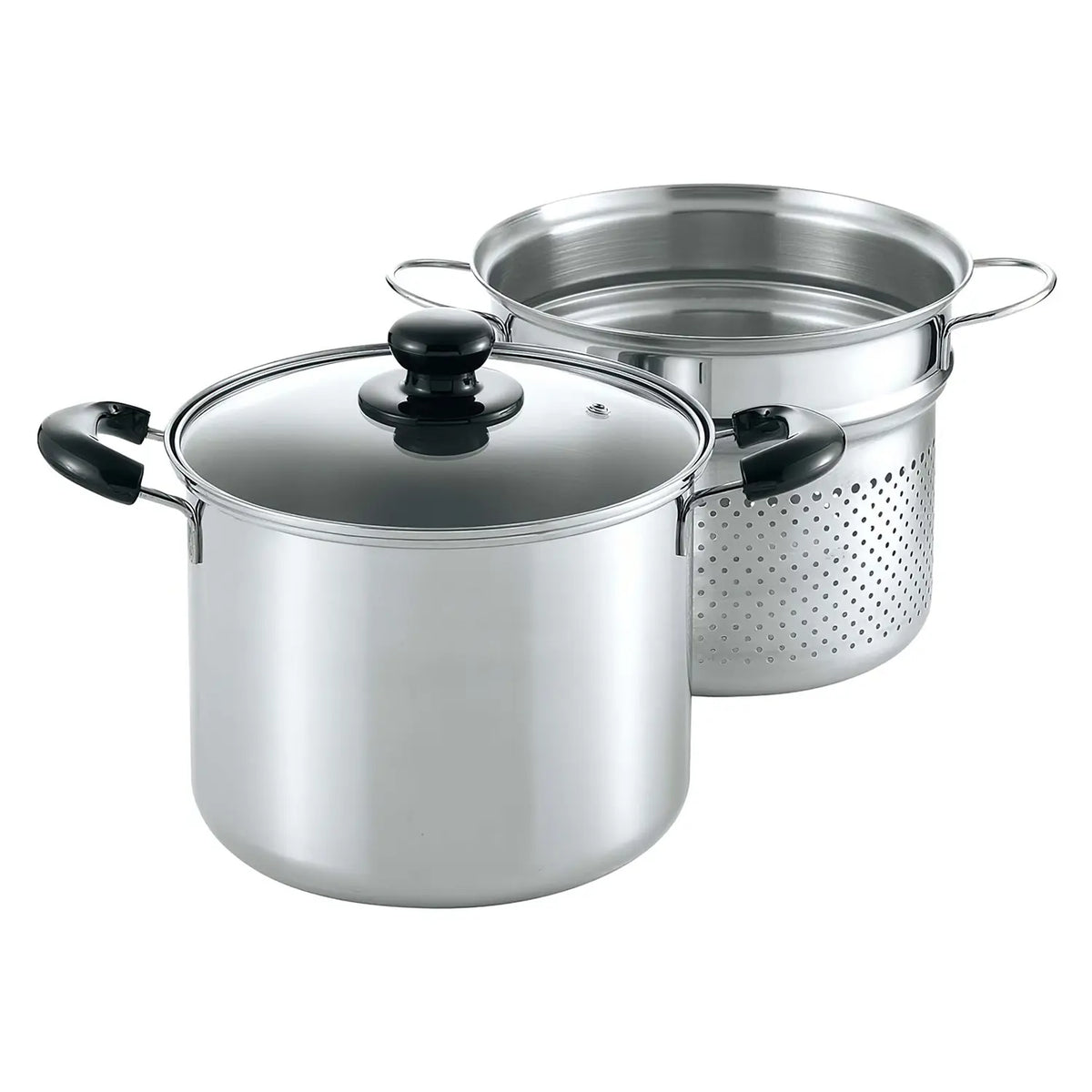 Yoshikawa Cook Look II 3-Ply Stainless Steel Pasta Pot