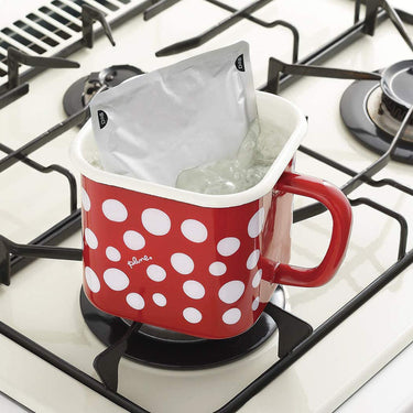 Yutaka Horo Enameled Multi Square Pot Dot