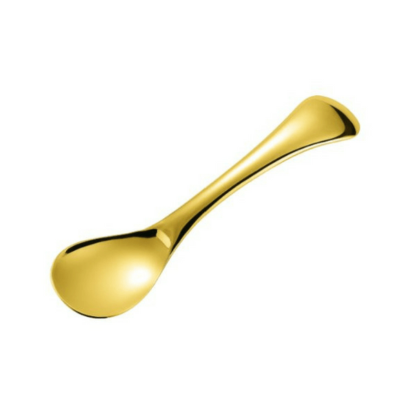 Asahi Copper Curved Ice Cream Spoon 11.4cm (2 Colours) Round Head / Gold Loose Cutlery