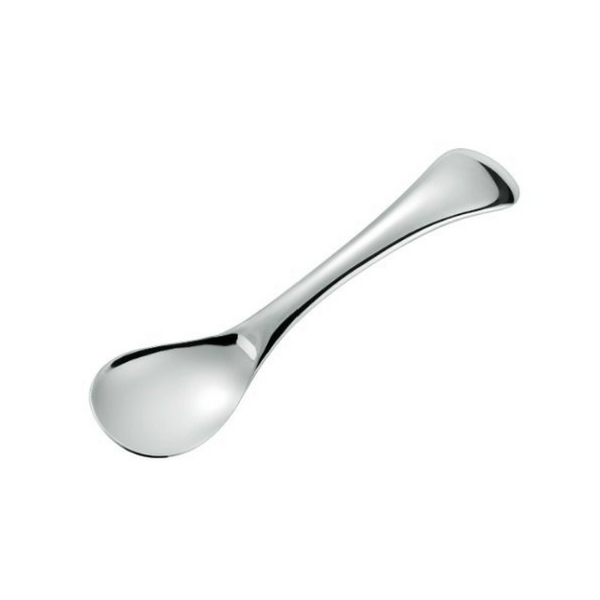Asahi Copper Curved Ice Cream Spoon 11.4cm (2 Colours) Round Head / Silver Loose Cutlery