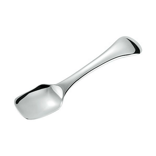 Asahi Copper Curved Ice Cream Spoon 11.4cm (2 Colours) Square Head / Silver Loose Cutlery