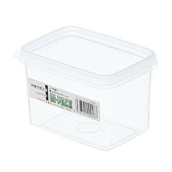 Entec Hi-Pack Rectangular Stackable Food Storage Container 117x84mm 117x84x80mm (S-13) Food Containers