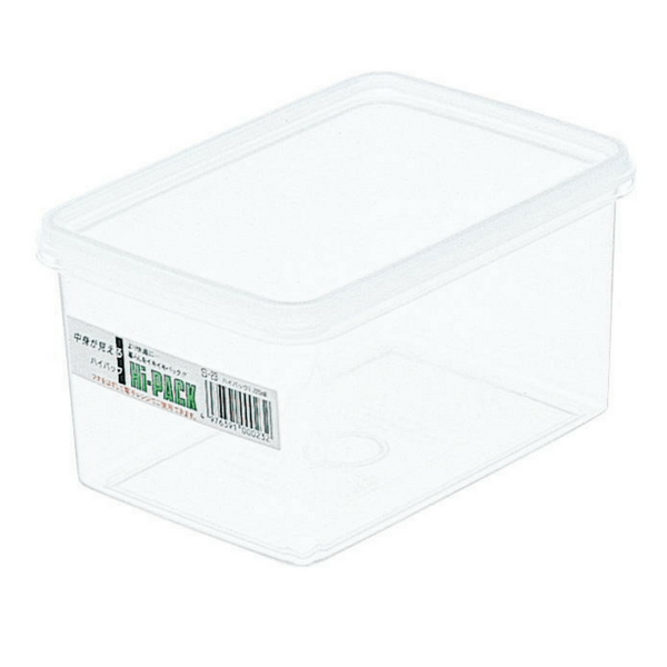 Entec Hi-Pack Rectangular Stackable Food Storage Container 167x117mm 167x117x90mm (S-23) Food Containers
