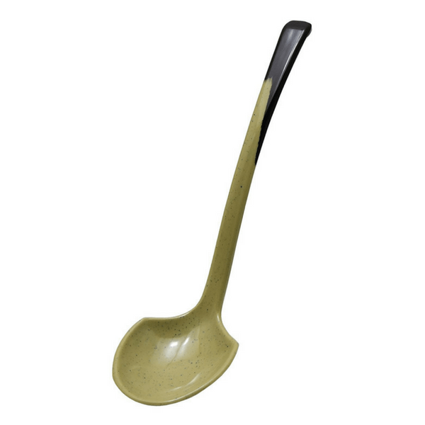 Entec Melamine Long-Handled Ramen Spoon 21.8cm (6 Colours) Black Loose Cutlery