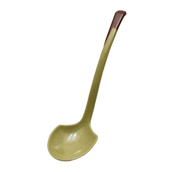 Entec Melamine Long-Handled Ramen Spoon 21.8cm (6 Colours) Brown Loose Cutlery