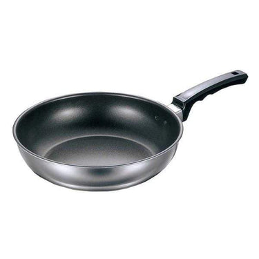 Fujinos 3-Ply Stainless Steel Non-Stick Induction Wok 27cm Nonstick Woks