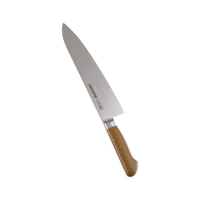 Hasegawa Antibactorial coated Gyuto Knife (4 Sizes)(8 Colours) Gyuto 180mm / Brown Gyuto Knives