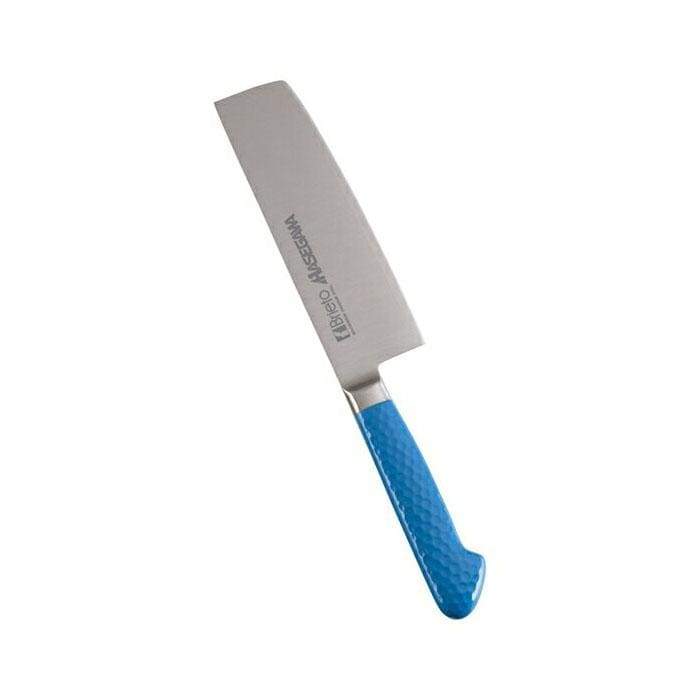 Hasegawa Antibactorial coated Nakiri Knife (2 Sizes)(8 Colours) Nakiri 160mm / Blue Nakiri Knives