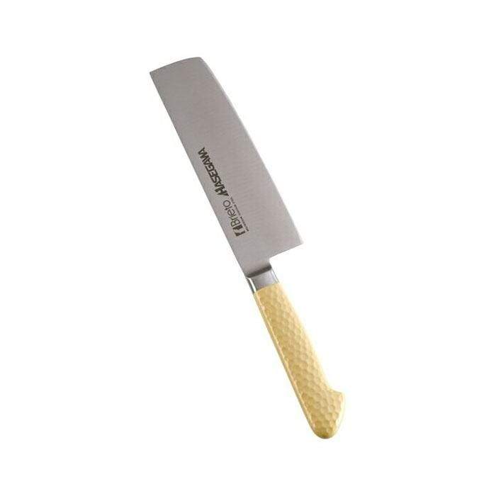 Hasegawa Antibactorial coated Nakiri Knife (2 Sizes)(8 Colours) Nakiri 160mm / Yellow Nakiri Knives