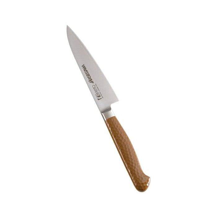 Hasegawa Antibactorial coated Petty Knife (2 Sizes)(8 Colours) Petty 120mm / Brown Petty Knives