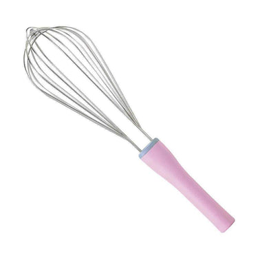 Hasegawa Stainless Steel Whisk 8 Wires 250mm / Pink Whisks