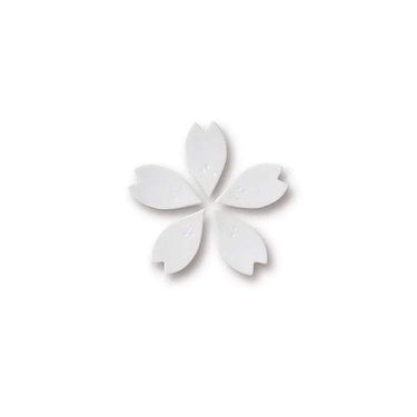 hiracle Sakura Porcelain Chopstick Rests (Set of 5/3 Colours) White Chopstick Rests