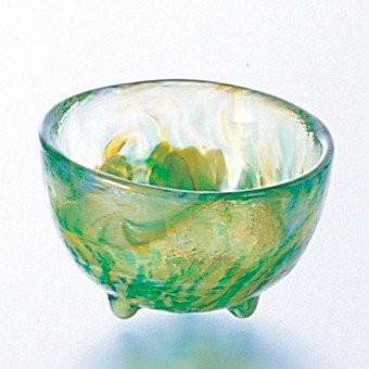 Hokuyo Tsugaru Vidro Hand-Blown Sake Glass 50ml (3 Colours) Glassware
