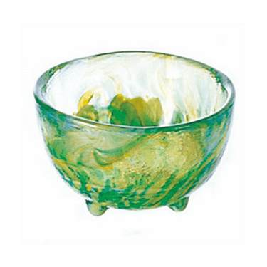 Hokuyo Tsugaru Vidro Hand-Blown Sake Glass 50ml (3 Colours) Green Glassware
