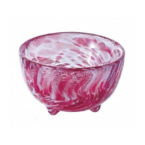 Hokuyo Tsugaru Vidro Hand-Blown Sake Glass 50ml (3 Colours) Pink Glassware