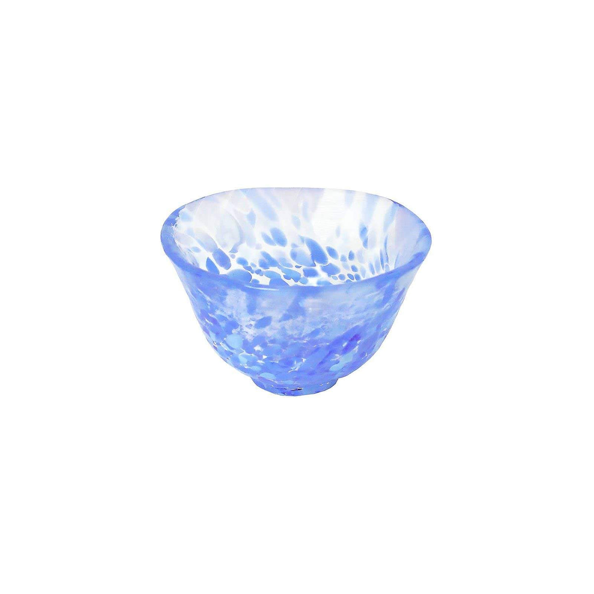 Hokuyo Tsugaru Vidro Hand-Blown Sake Glass 50ml (4 Colours) Blue Glassware