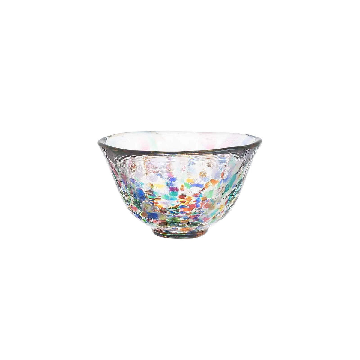 Hokuyo Tsugaru Vidro Hand-Blown Sake Glass 50ml (4 Colours) Multi Colour Glassware