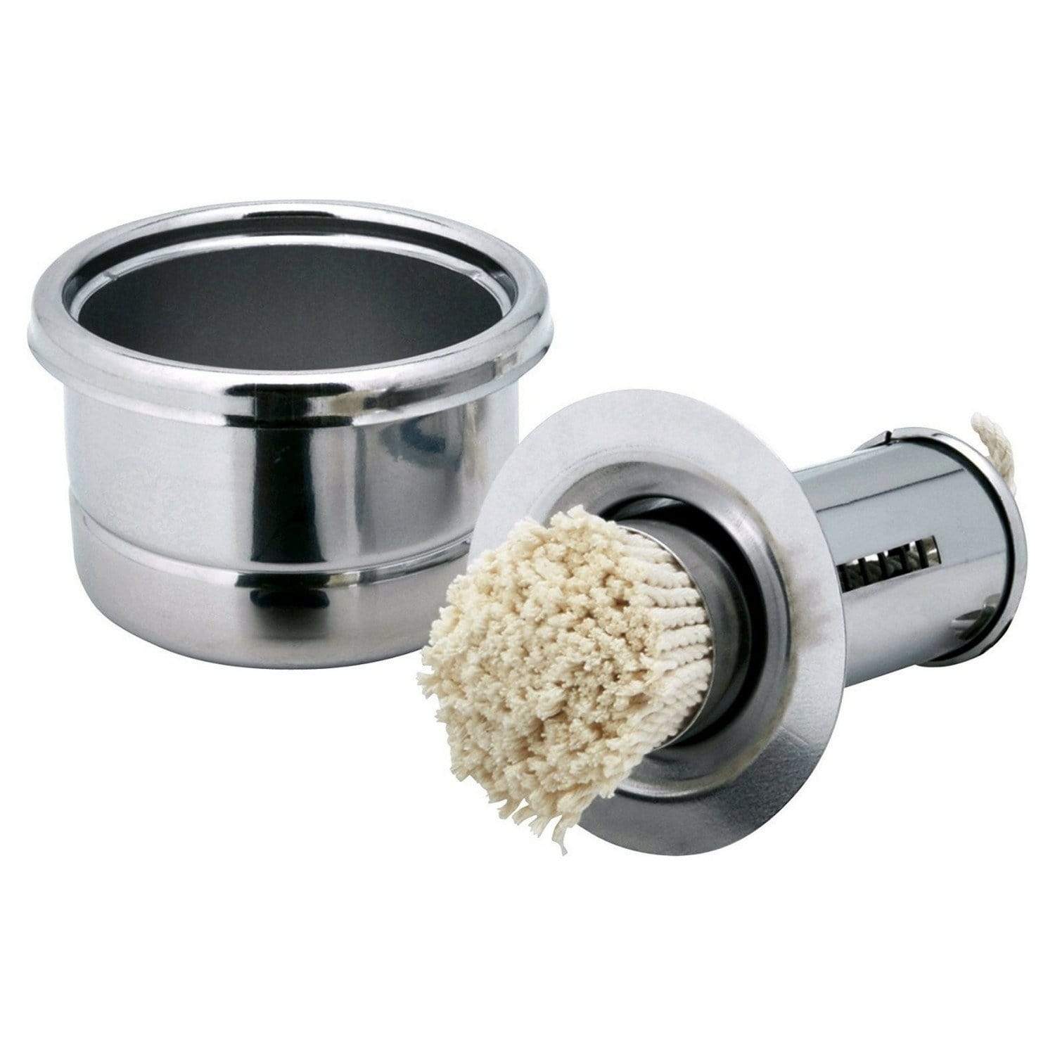 Ichibishi Stainless Steel Takoyaki Basting Mop Oil Dispenser with Removable Cotton Head Small Basting Mops