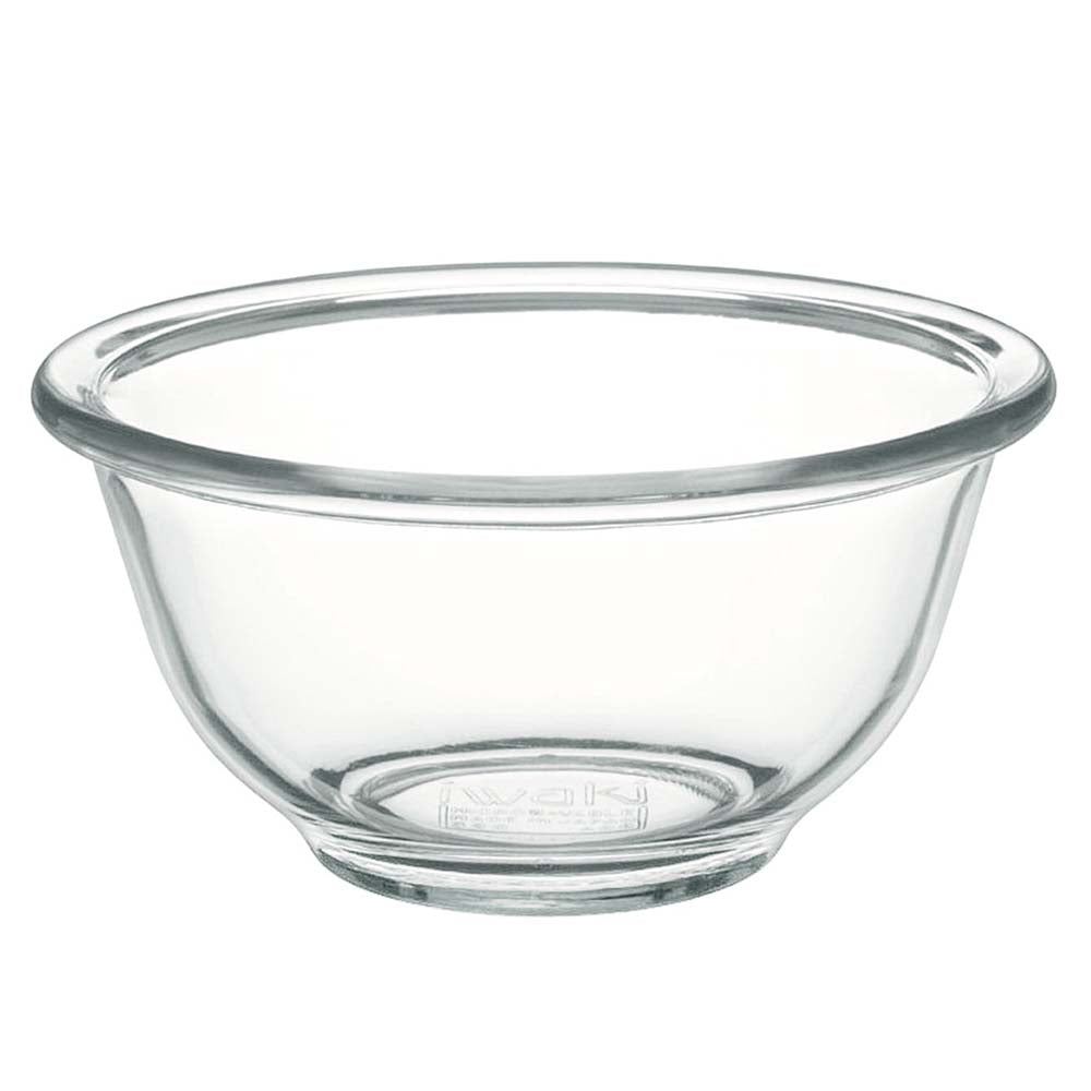 Red Co. Clear Glass Round Serving/Mixing Bowl, Large - 10 x 5H