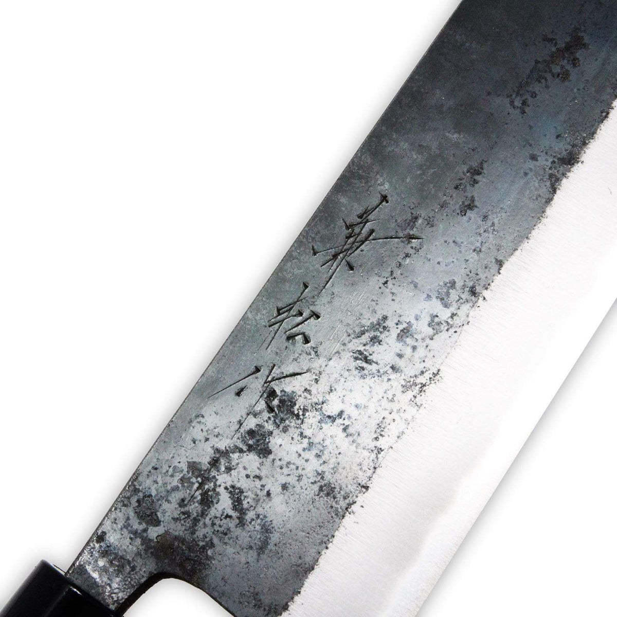 KANEMATSU Nihonko Kasumitogi Shirogami Carbon Steel Nakiri Knife 165mm Nakiri Knives