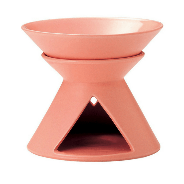 M.Style Luce Hand-Finished Stoneware Bagna Cauda Fojot Small Fondue Pot (4 Colours) Pink Fondue Pots